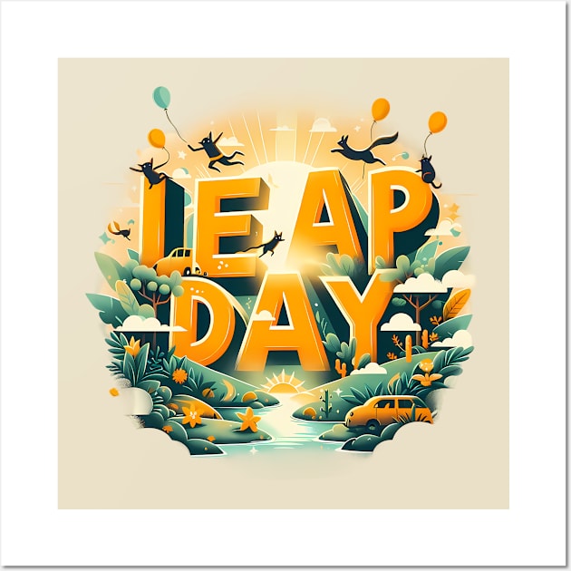 Leap Day - Vibrant Nature Wall Art by ANSAN